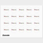 Pensioenobligaties Ronde Sticker (Vel)