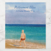 Pensioenobligaties Wijn Etiket (Enkel label)