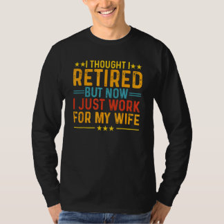 Pensioenontwerpen Mannen Vader Bachelor Party Grap T-shirt