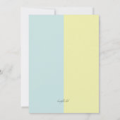 Pensioenpartij bij het Vrouw voor levensveranderin Kaart (Achterkant)