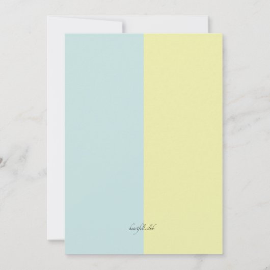 Pensioenpartij bij het Vrouw voor levensveranderin Kaart (Achterkant)