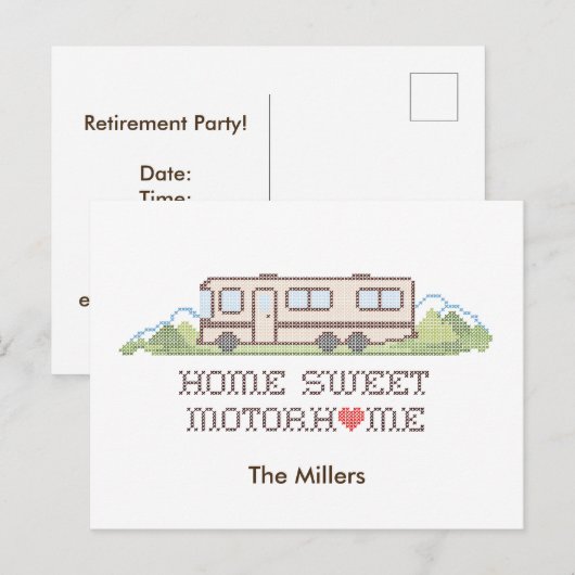 Pensioenpartij Briefkaart (Voorkant / Achterkant)