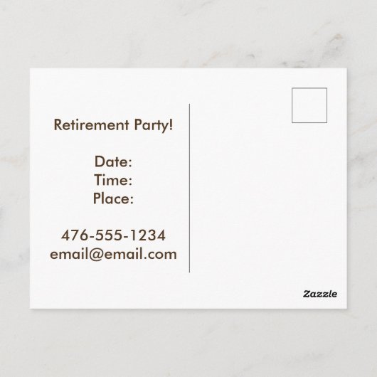 Pensioenpartij Briefkaart (Achterkant)