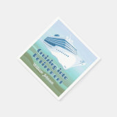 Pensioenpartij Cruising in pensioen nautisch Servet (Hoek)