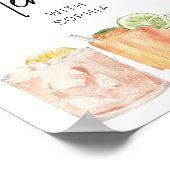 Pensioenpartij Deel uw favoriete werkgeheugen Poster (Hoek)