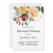 Pensioenpartij Elegant Chic Floral