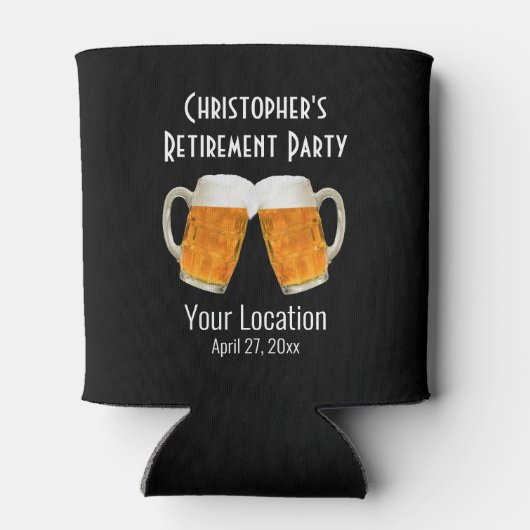 Pensioenpartij Favor Bier Cheers Blikjeskoeler (Achterkant)