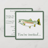 Pensioenpartij: forel kaart (Voorkant / Achterkant)