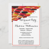 Pensioenpartij Fun Flying Umbrellas Kaart (Voorkant)