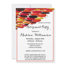 Pensioenpartij Fun Flying Umbrellas