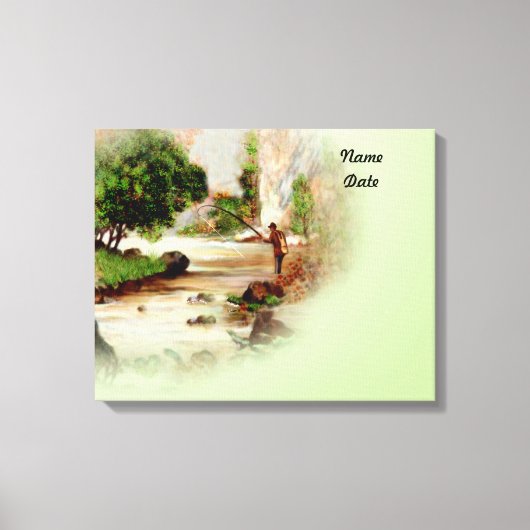 Pensioenpartij Gastenboek Alternatief Canvas Afdruk (Voorkant)