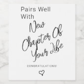 Pensioenpartij Gift Funny Idee Wijn Etiket (Enkel label)