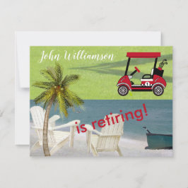 Pensioenpartij Golf Thema Aankondiging