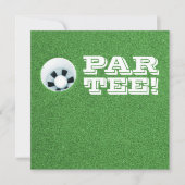 Pensioenpartij - Golfthema - PAR-T-SHIRT! Kaart (Voorkant)