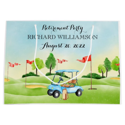 Pensioenpartij Groot Cadeauzakje (Voorkant)