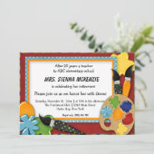 Pensioenpartij Kaart (Staand voorkant)