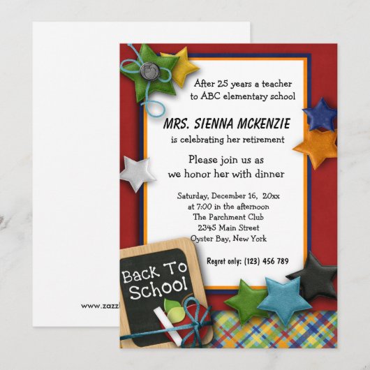 Pensioenpartij Kaart (Voorkant / Achterkant)