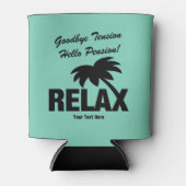 Pensioenpartij koelbox hallo Afscheid spanning Blikjeskoeler (Voorkant)