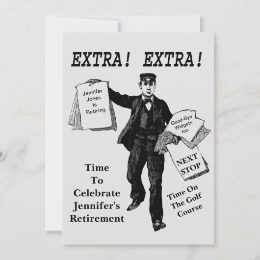 Pensioenpartij krant Extra Extra Kaart (Voorkant)