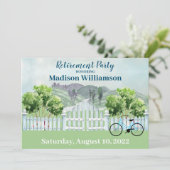 Pensioenpartij Land platteland Rustisch Kaart (Staand voorkant)