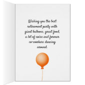 Pensioenpartij met zwarte kat en ballon (Binnen (Rechts))