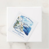 Pensioenpartij op cruisebestemming Griekenland Bedankjes Labels (In situ)