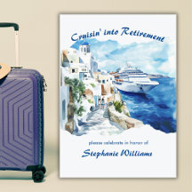 Pensioenpartij op cruisebestemming Griekenland