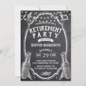 Pensioenpartij op het bord van Cheers Beer Rustic  Kaart (Voorkant)