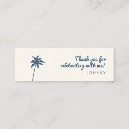 Pensioenpartij QR-code Social Media Card Mini Visitekaartje