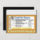 Pensioenpartij RX voor plezier Briefkaart (Voorkant / Achterkant)