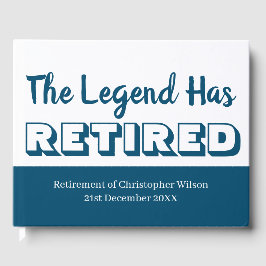 Pensioenpartij The Legend heeft Blue Mannen verlat Gastenboek