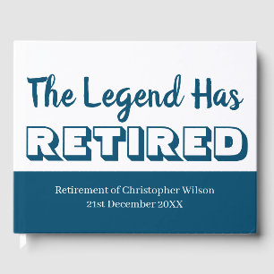 Pensioenpartij The Legend heeft Blue Mannen verlat Gastenboek