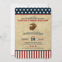 Pensioenpartij van het US Marines Corps