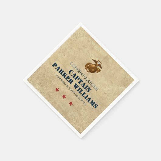 Pensioenpartij van het US Marines Corps Servet (Hoek)