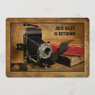 Pensioenpartij voor fotograaf kaart