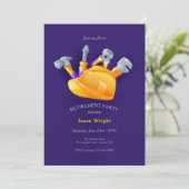 Pensioenpartij voor hard Pet en gereedschap Kaart (Staand voorkant)