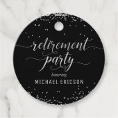 Pensioenpartij voor Label Elegant Silver, zwart (Voorkant)