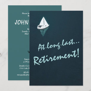 Pensioenpartij - Zeilboot op de transportwateren - Kaart