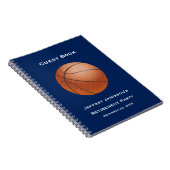 Pensioenpartijenhandboek, Basketball Notitieboek (Rechterzijde)