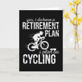 Pensioenplan fietsenbike kaart (Gele Bloem)