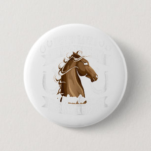 Pensioenplan Grappig Paardrijden Paardrijden Paard Ronde Button 5,7 Cm