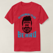 Pensioenplan Groei één Geweldige baard T-shirt (Design voorkant)