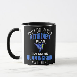 Pensioenplan Hummingbird Watersende Animal Bird Mok