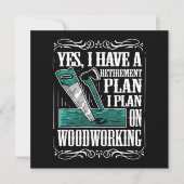 Pensioenplan I plan voor houtkap Kaart (Voorkant)