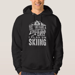 Pensioenplan Skiën Hoodie