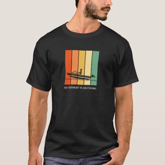 Pensioenplan vissen Gift T-shirt (Voorkant)