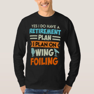 Pensioenplan Wing Surfing Wing Folie 2 T-shirt