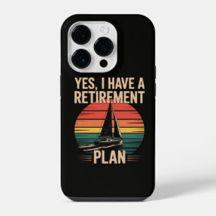 Pensioenplan Zeilen Zeilboot iPhone 14 Plus Hoesje