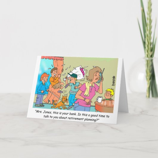 Pensioenplanning Kaart (Voorkant)