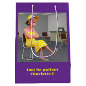 " PENSIOENPROCES BIJ SS KANTOOR " MEDIUM CADEAUZAKJE (Achterkant)